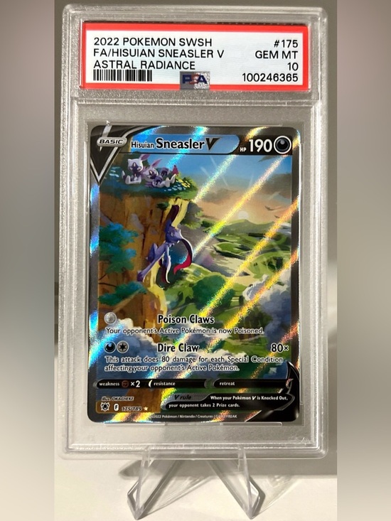 sneasler pokemon card Hisuian V - 094/189 Astral Radiance Ultra Rare Listed cards may have imperfections. Hisuian Sneasler V - 094/189